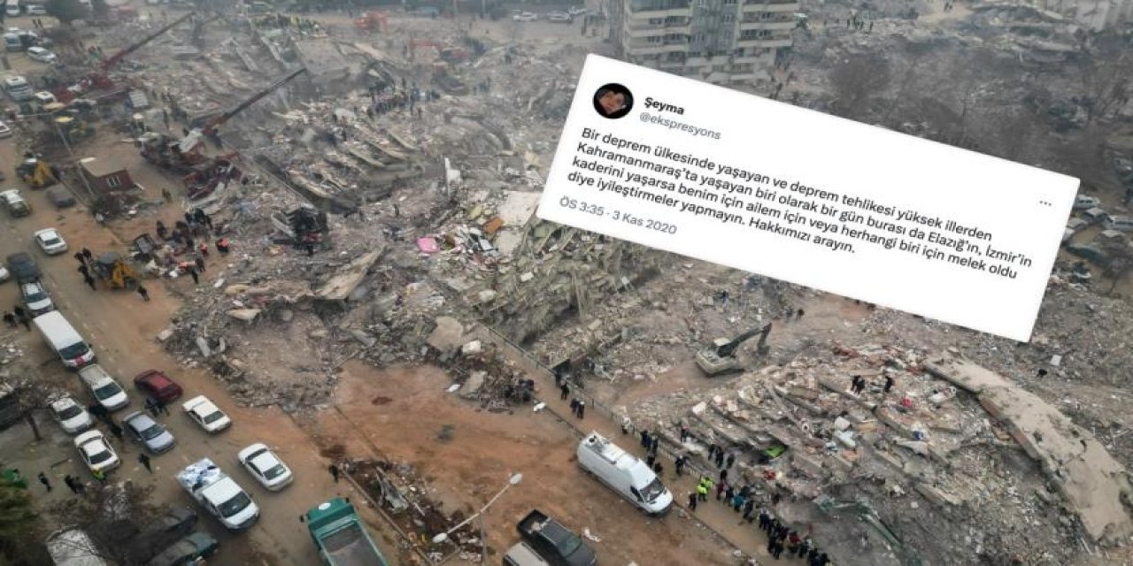 Şeyma 3 yıl önce bu notu paylaşmıştı: Benim için melek oldu diye iyileştirmeler yapmayın, hakkımızı arayın