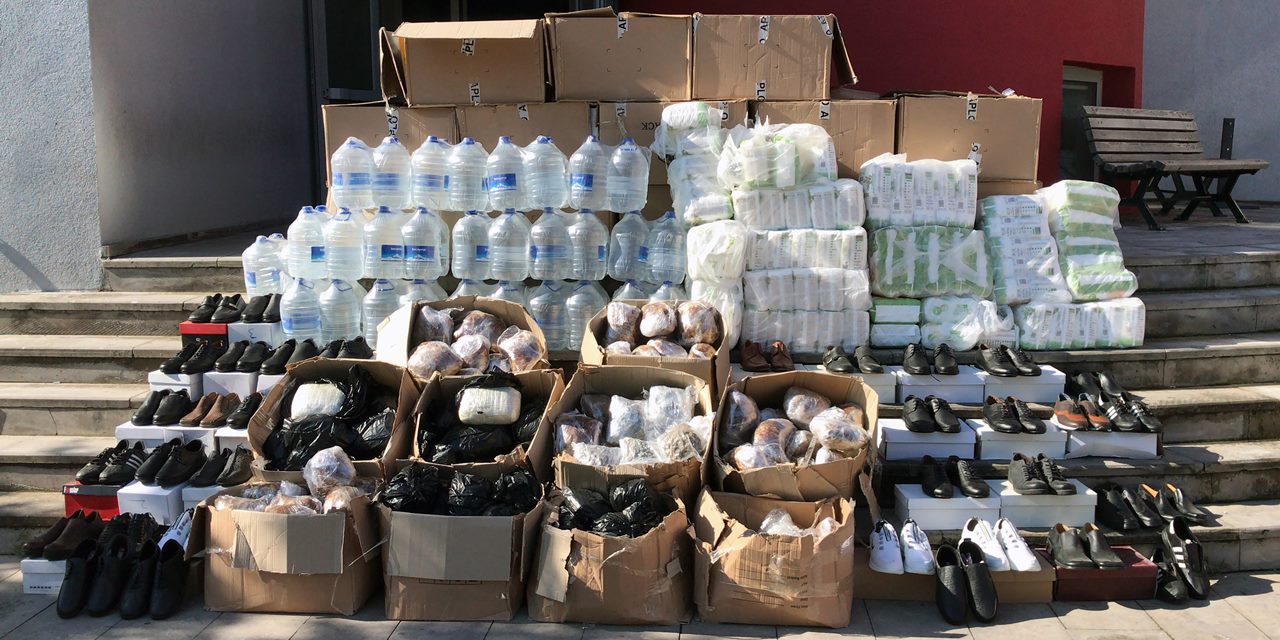'Depremzedelere yardım' kamyonetinden 107 kilo esrar çıktı