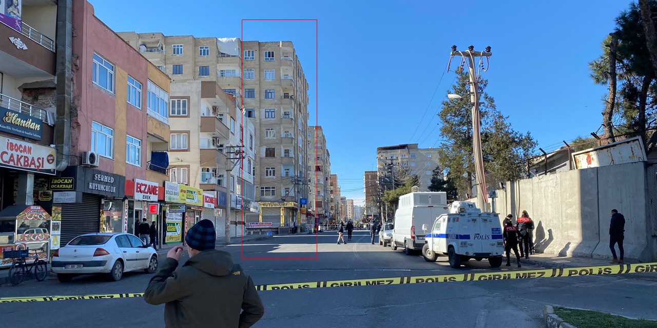 Diyarbakır'da 9 katlı binada çökme tehlikesi