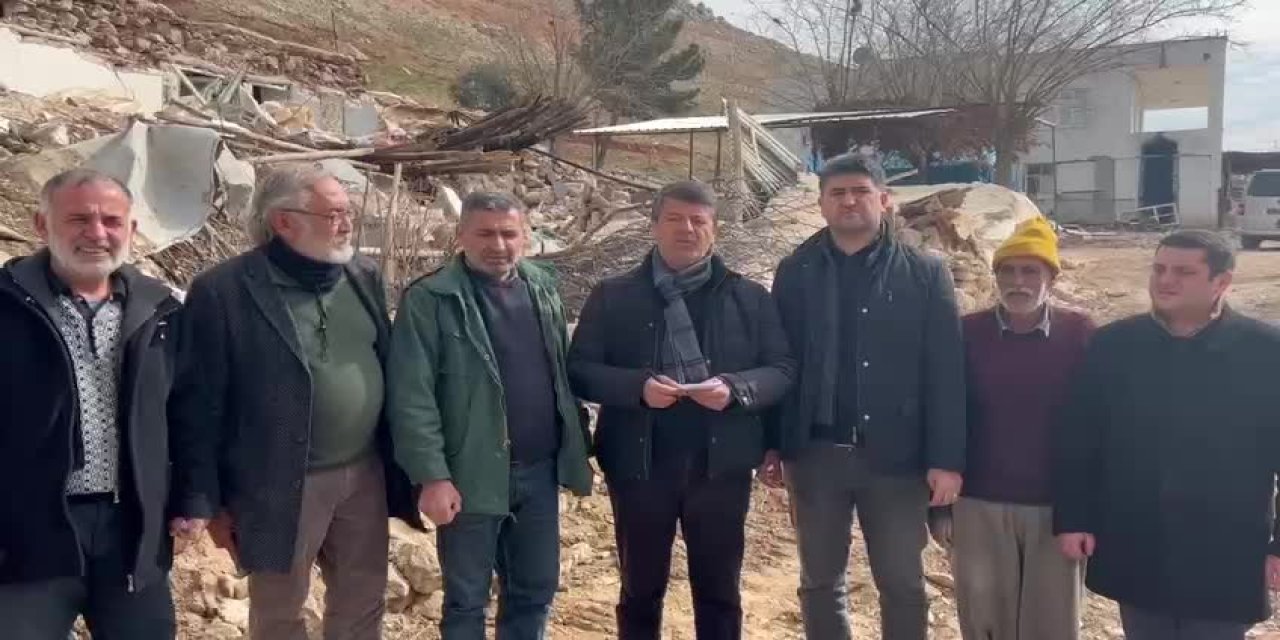 CHP Adıyaman Milletvekili Tutdere'den Bakan Karaismailoğlu'na: Senin köylerden haberin var mı?