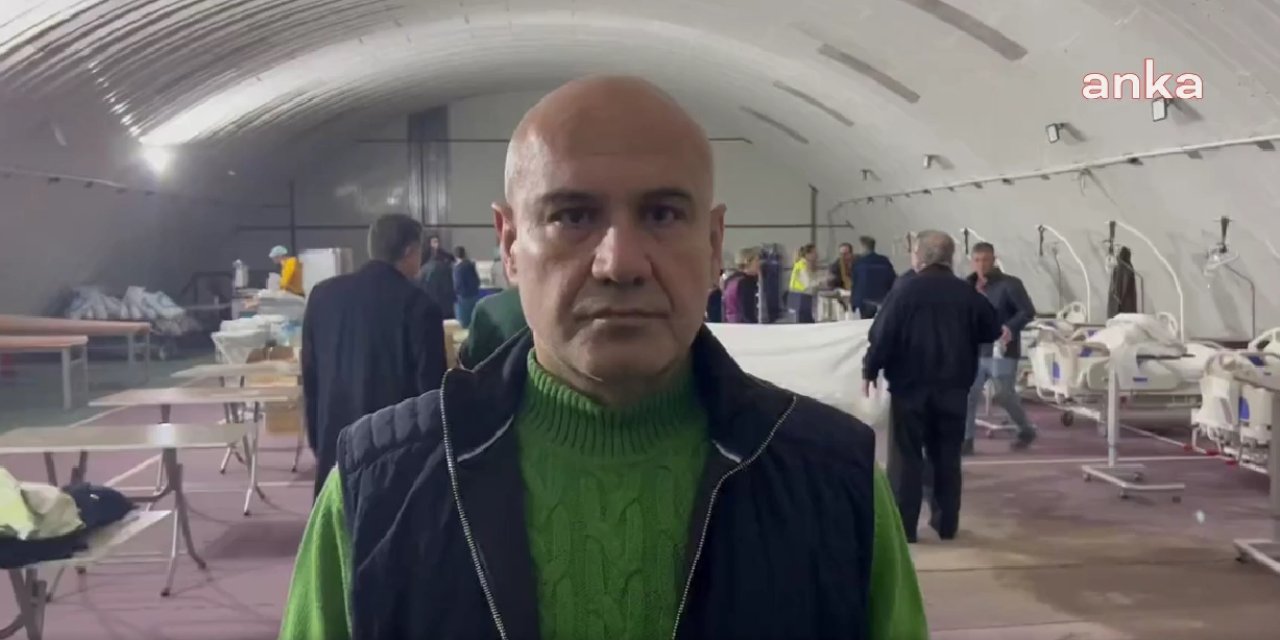 İYİ Partili Turhan Çömez sahra hastanesinin hasta bakmaya hazır olduğunu duyurdu