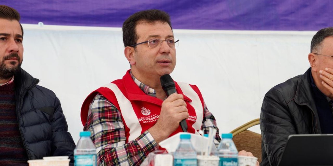 İmamoğlu: Her şeyi rant gibi malzeme biçimine dönüştürürsek insanı insan olmaktan, devleti devlet olmaktan uzaklaştırırız