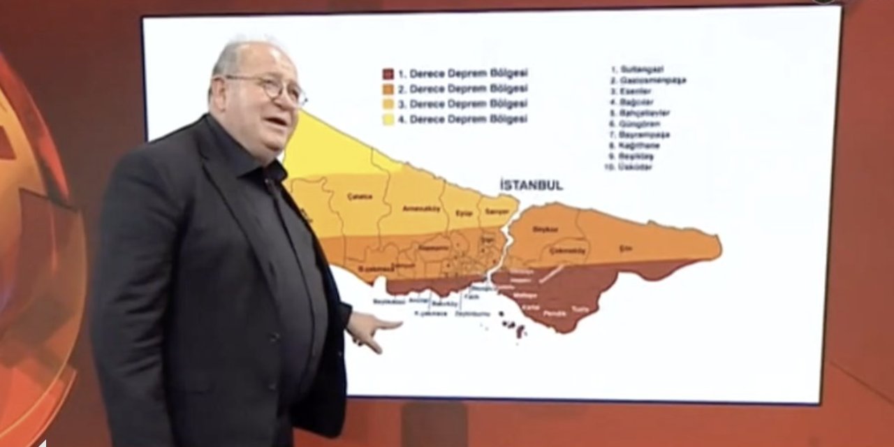 Prof. Dr. Şükrü Ersoy, İstanbul'un risk haritasına göre zemini sağlam olan ilçeleri açıkladı