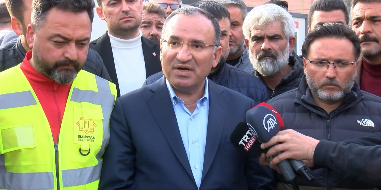 Adalet Bakanı Bozdağ: Elbistan'da Türkiye'ye örnek yeni çarşılar oluşturuldu