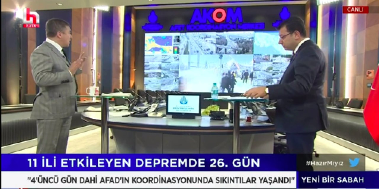 Ekrem İmamoğlu: 'AFAD'ın koordinasyonunda ciddi sıkıntılar yaşandı'