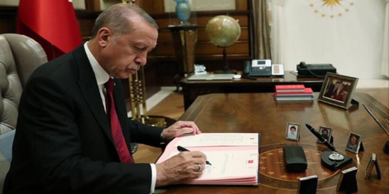 Cumhurbaşkanı Erdoğan'dan yeni atama ve görevden alma kararları