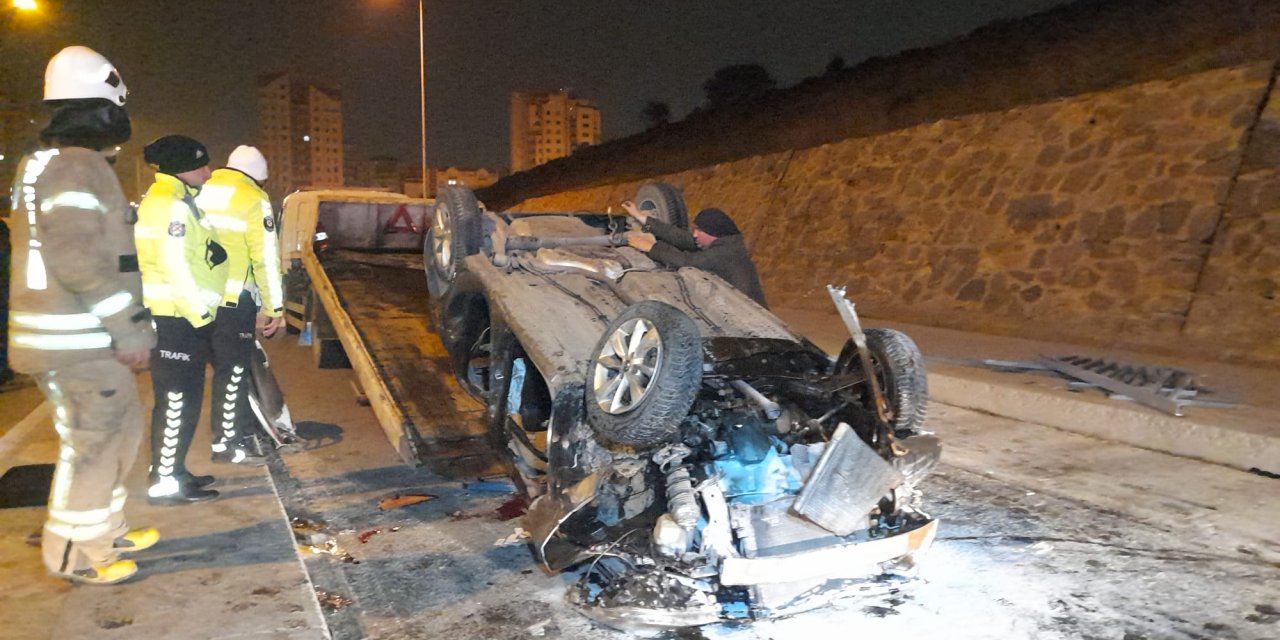 Başakşehir'de feci kaza