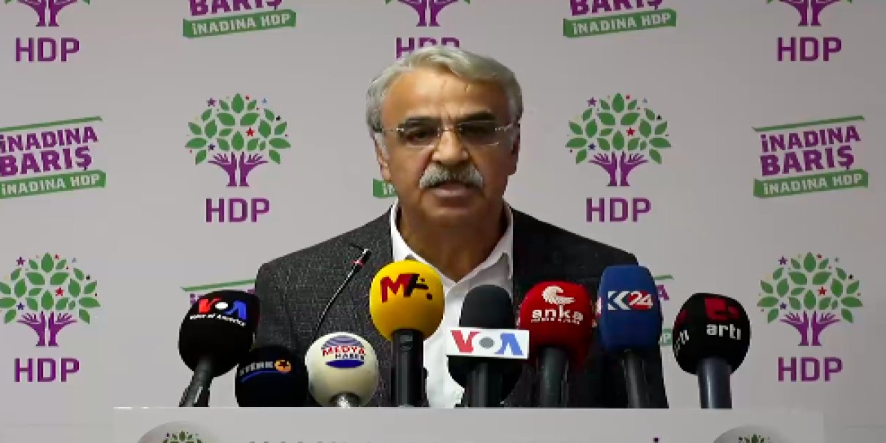 HDP'den MYK toplantısı sonrası açıklama: 'HDP üzerine düşen sorumluluğun farkındadır'