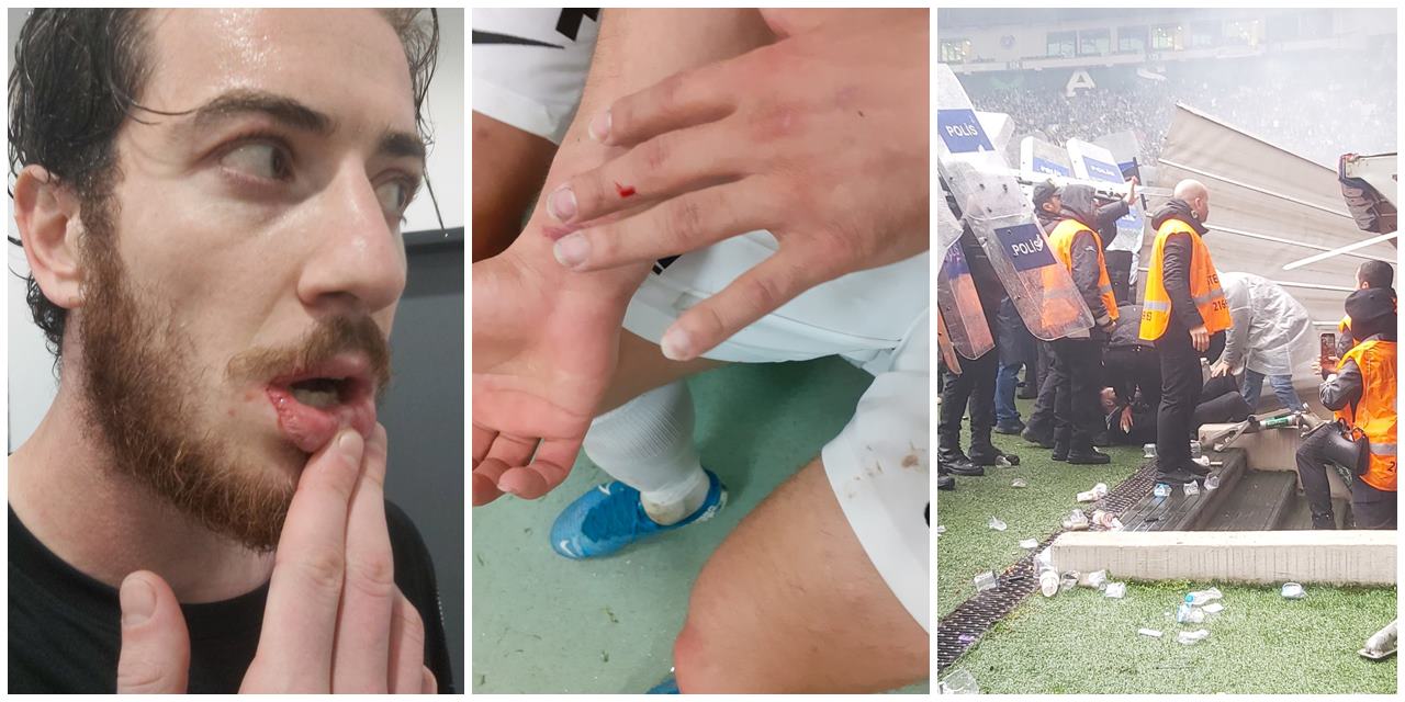 Amedspor: Bursaspor maçı sonrası futbolculara güvenlik saldırdı