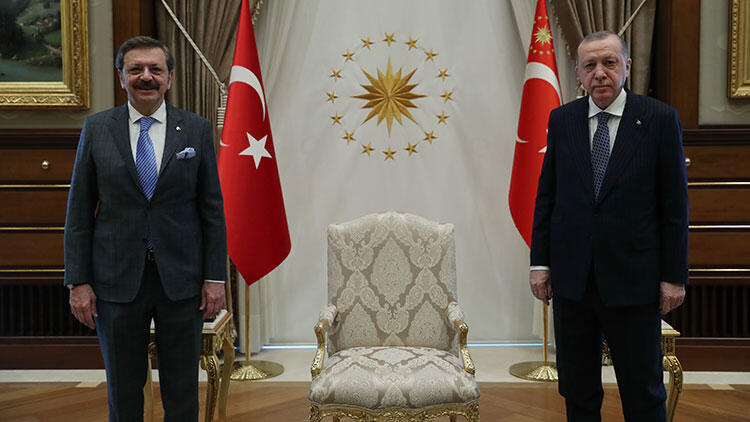 TOBB Başkanı Hisarcıklıoğlu esnafın, sanayicinin şikayetlerini Cumhurbaşkanı Erdoğan'a iletti: "Her şeyimizi kaybettik"