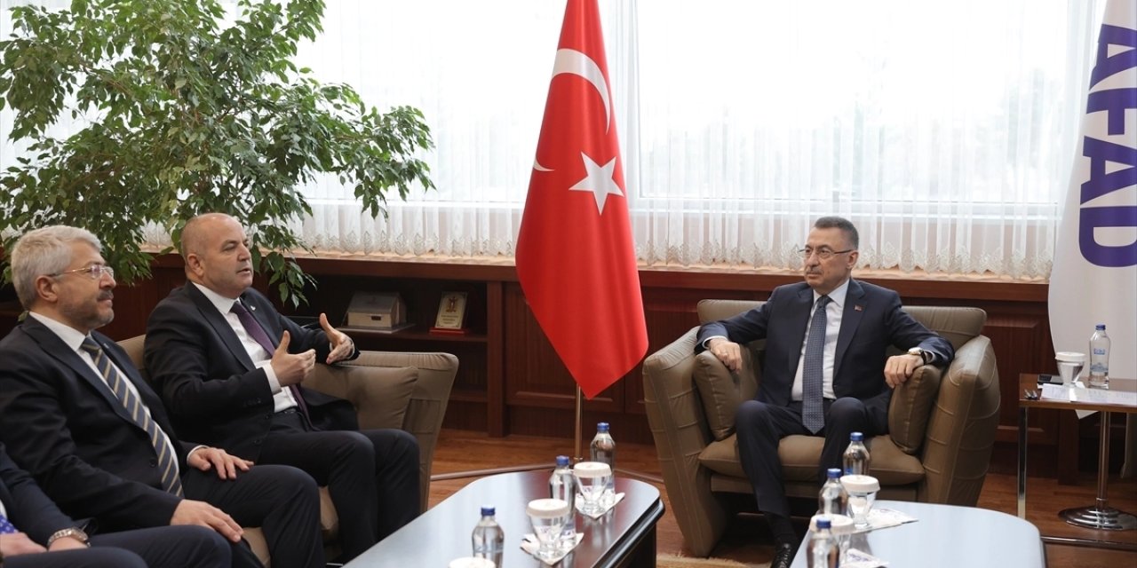 Cumhurbaşkanı Yardımcısı Oktay, Anavatan Partisi Genel Başkanı Çelebi ile görüştü