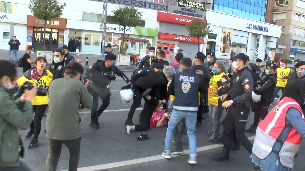 Taksim, Şişli ve Beşiktaş'ta 1 Mayıs müdahalesi: Çok sayıda kişi gözaltında