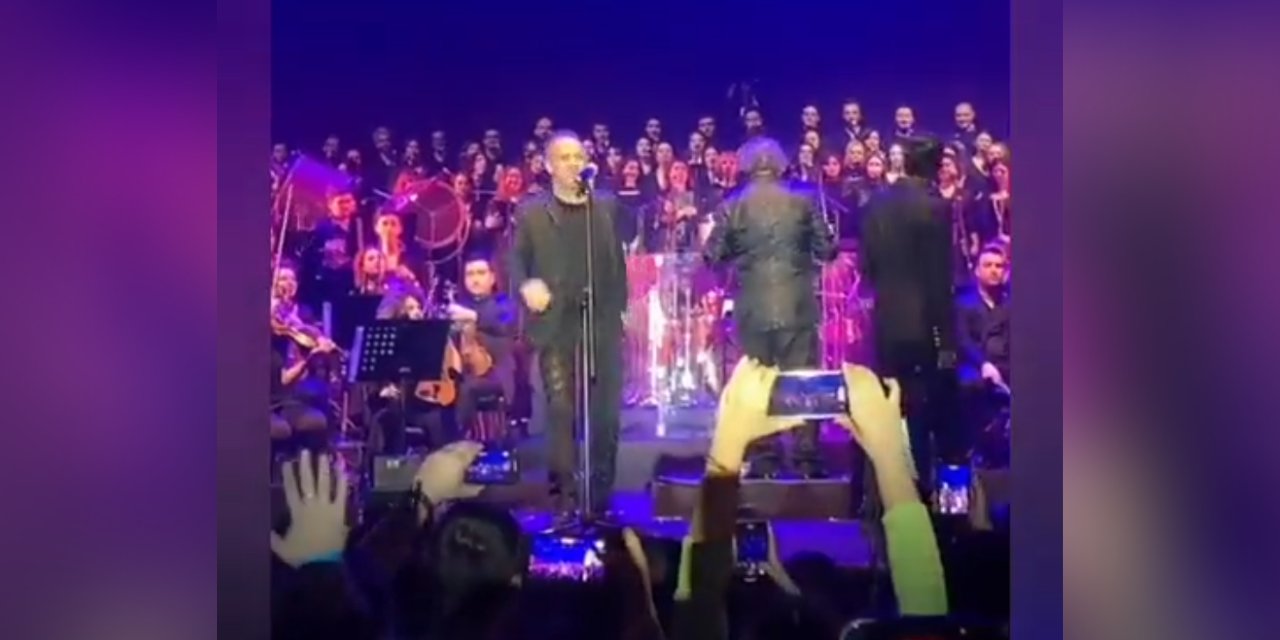 Haluk Levent konserinde 'hükümet istifa' sesleri