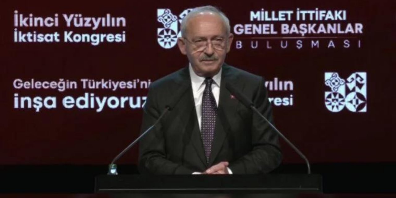 Kemal Kılıçdaroğlu, İkinci Yüzyılın İktisat Kongresi'nde konuştu