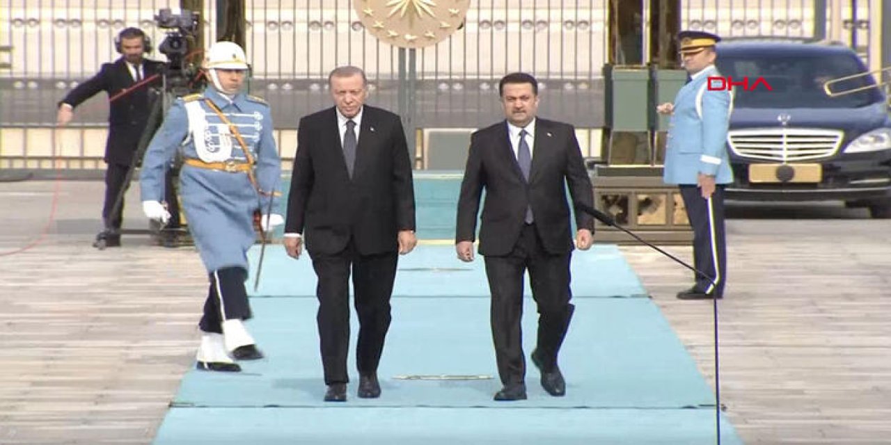 Cumhurbaşkanı Erdoğan, Irak Başbakanı Sudani'yi kabul etti