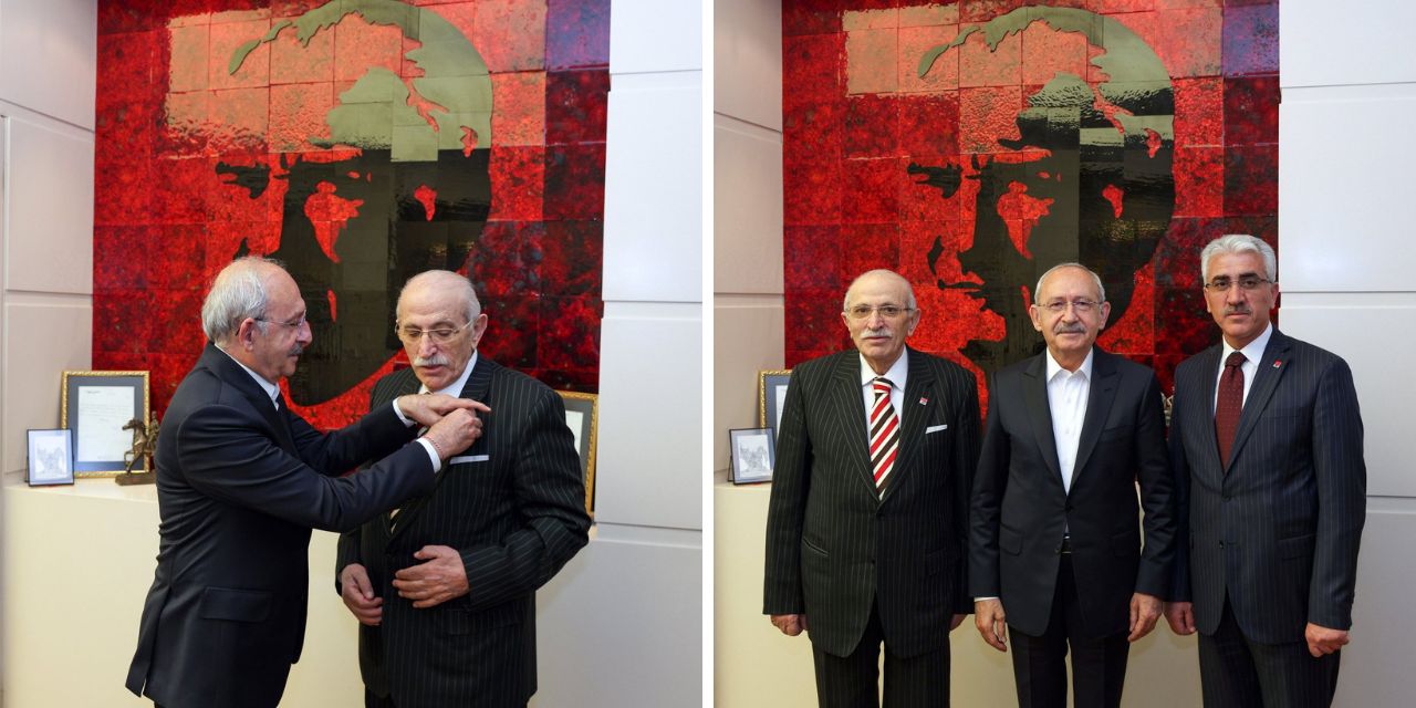 Kılıçdaroğlu eski AKP'li vekile rozetini taktı