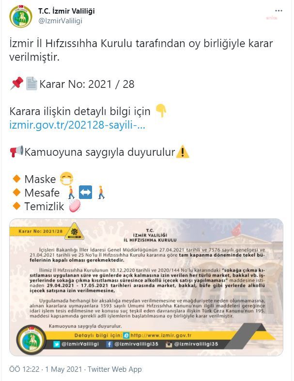İzmir'de valilik içki yasağı için "oybirliği" dedi, büyükşehir yalanladı: "Tunç Soyer'in imzası yok"