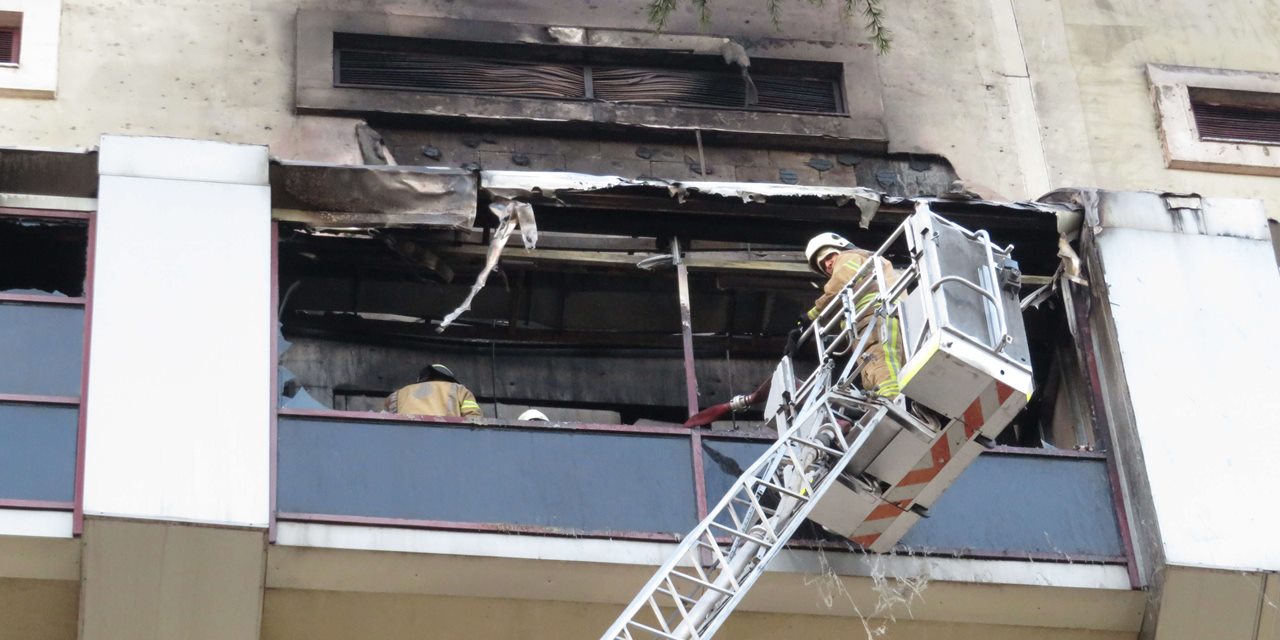 İstanbul'da devlet hastanesindeki yangında ölü sayısı üçe çıktı