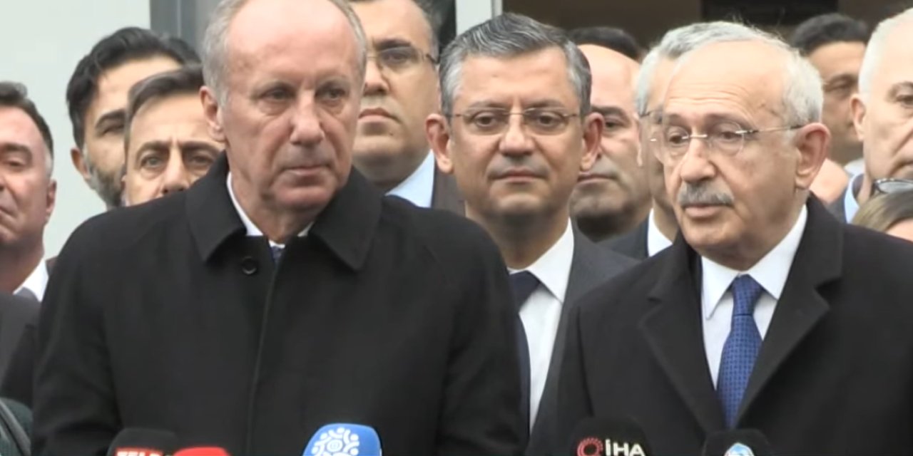Kılıçdaroğlu: Sorunları çözmek görevimiz, İnce: Erdoğan 5 dakika bile ülkeyi yönetmemeli