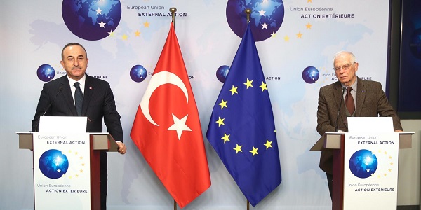 Çavuşoğlu: "AB ile yeni sayfa açmak istiyoruz"  AP: "Demirtaş'ı ve siyasi tutukluları bırakın"