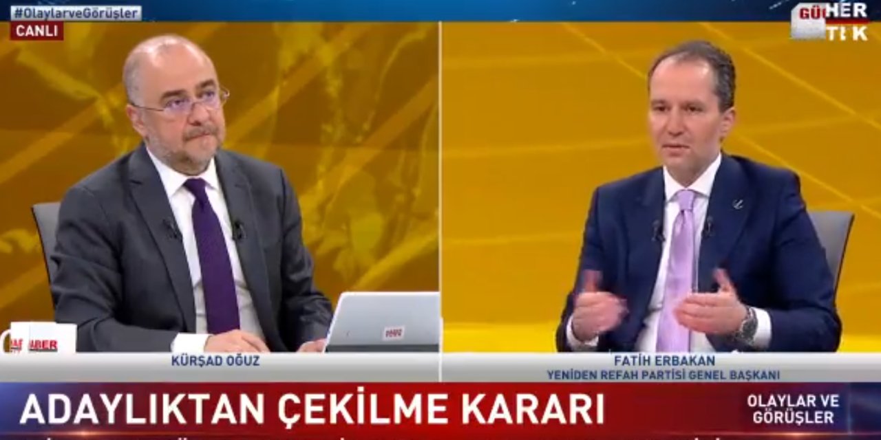 Fatih Erbakan, Erdoğan'la anlaşmasının perde arkasını anlattı
