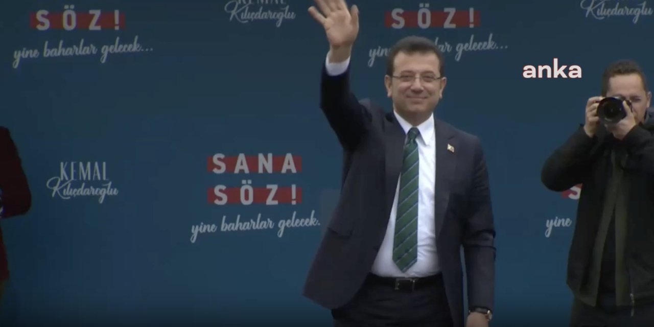 Ekrem İmamoğlu: 14 Mayıs'ta, 86 milyon insanımızın vicdanı galip gelecek, bir avuç insan kaybedecek