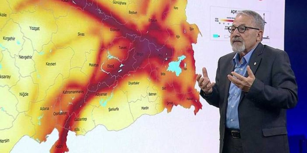 Prof. Dr. Naci Görür: Maraşta 7,5 deprem üreten Sürgü fayı kırıldı ama onun batı- güneybatı uzanımı olan Sorgun fayı kırılmadı