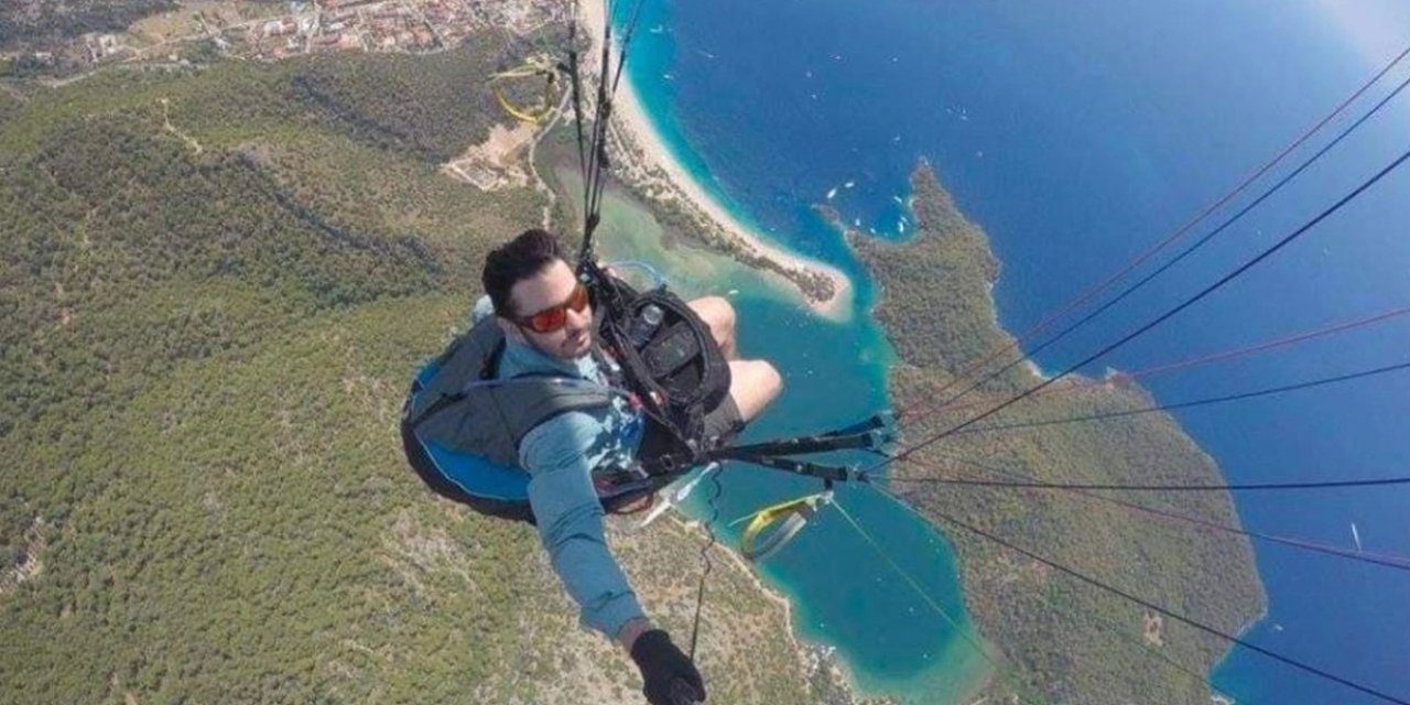 Fethiye'de facia: İki paraşüt çarpıştı, milli paraşütçü hayatını kaybetti
