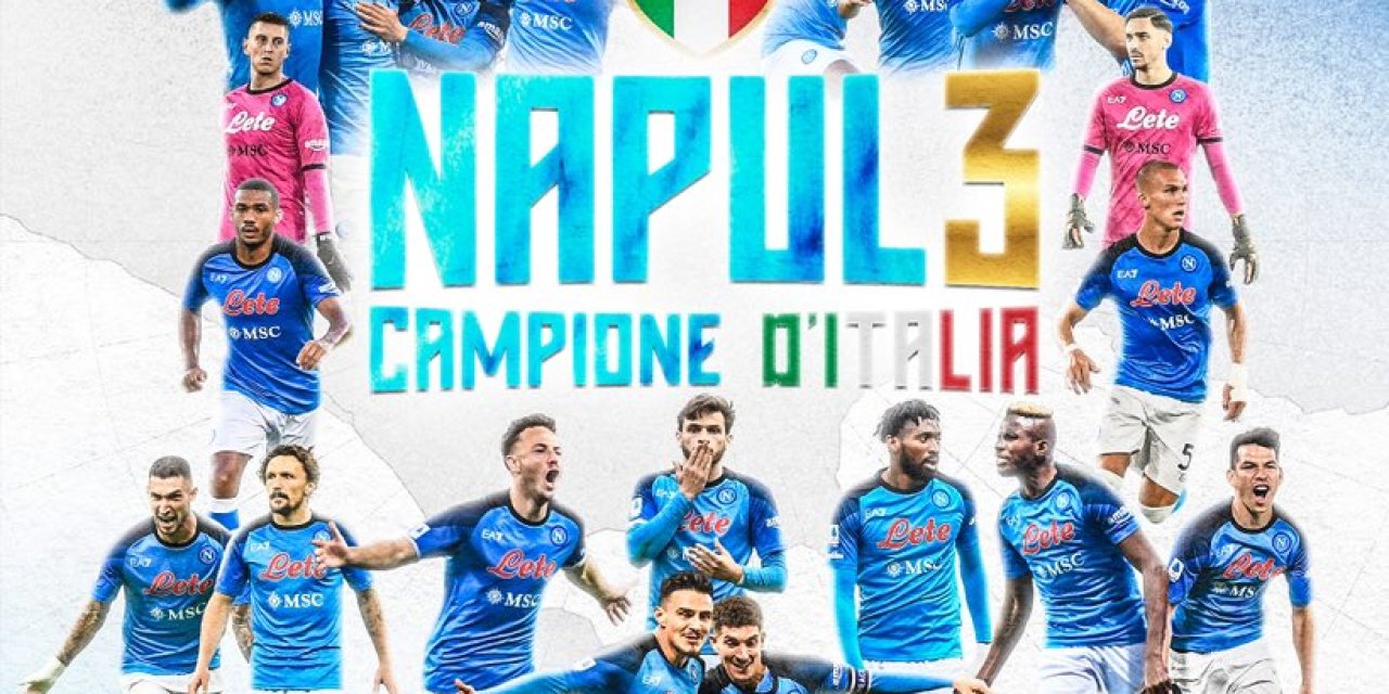 Napoli, 33 yıl sonra İtalya Serie A şampiyonu