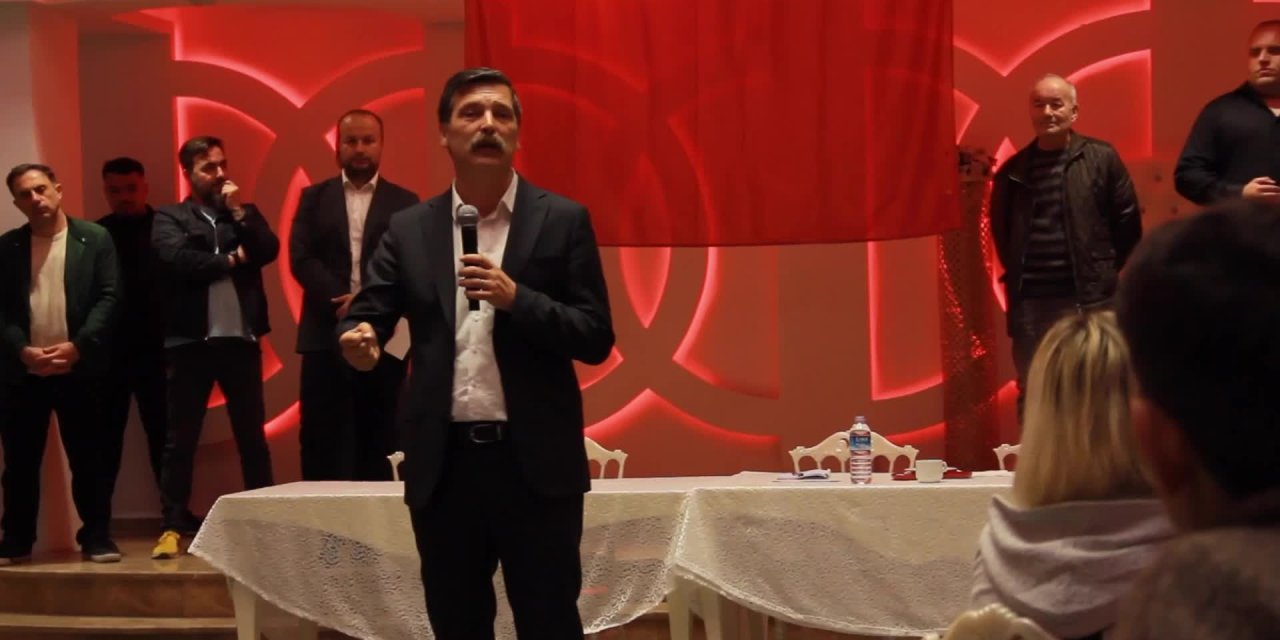 Erkan Baş Hatay kongresinde sert konuştu: Burada Tayyip Erdoğan'a teslim olacak hiç kimse yok
