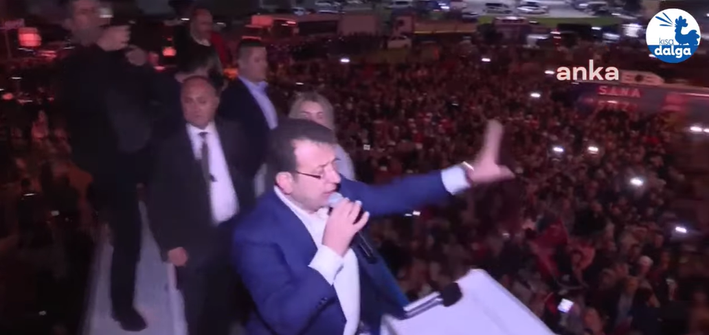 Ekrem İmamoğlu Erzurum'dan döndü: Sabiha Gökçen Havalimanı miting alanına döndü