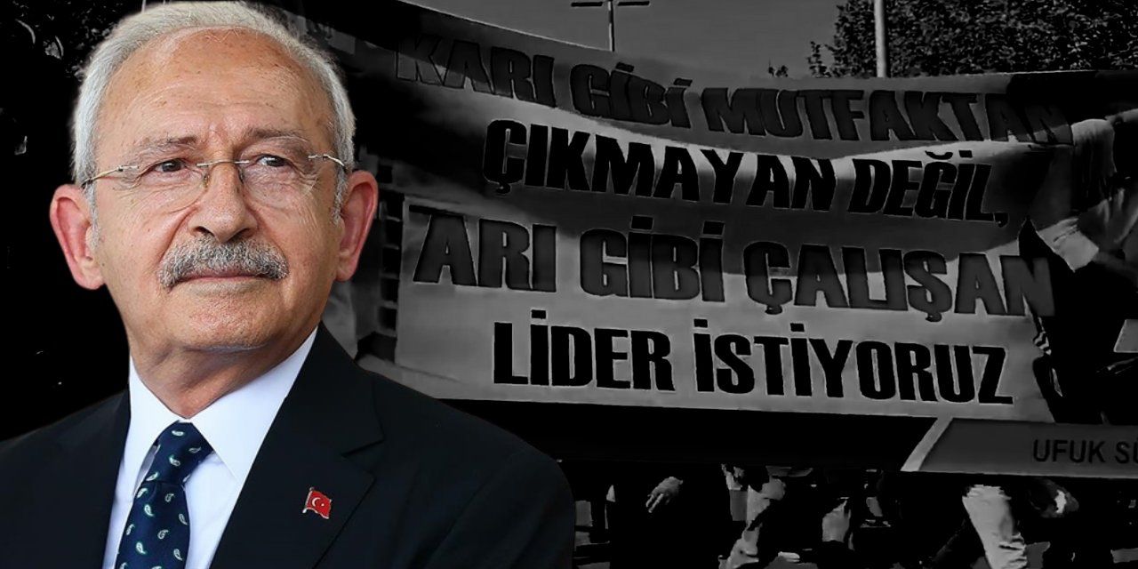 Kılıçdaroğlu'ndan kadınları aşağılayan pankarta 'mutfak' yanıtı