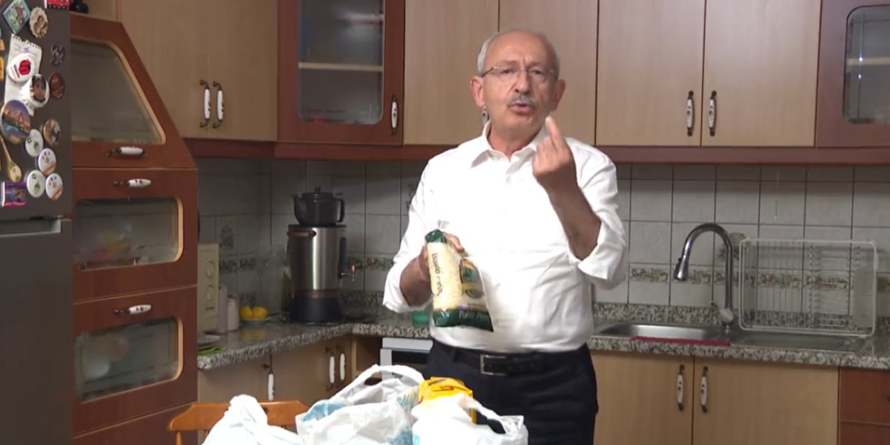 Kemal Kılıçdaroğlu alım gücündeki pahalılığı mutfağından örneklerle anlattı