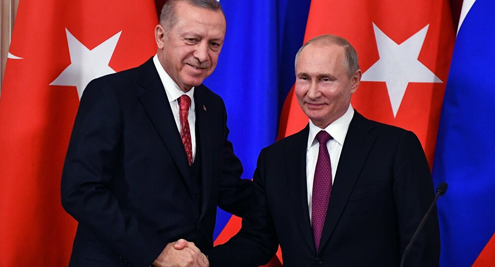 Erdoğan ve Putin, Filistin'i görüştü