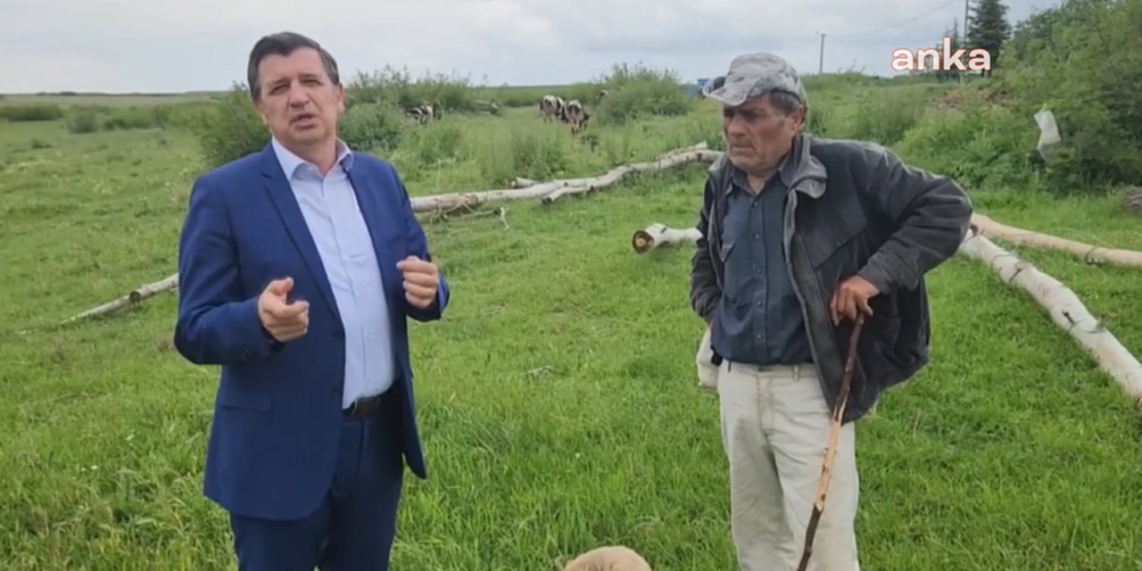 CHP'li Gaytancıoğlu, üreticiyle seslendi: Süt fiyatı artmalı, kesile kesile inek kalmadı