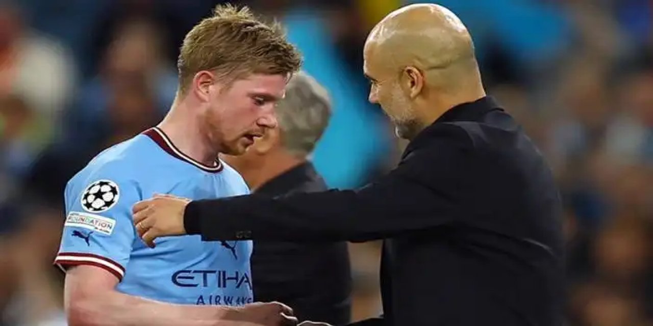 Pep Guardiola, Kevin de Bruyne'nin kendisine bağırması hakkında konuştu