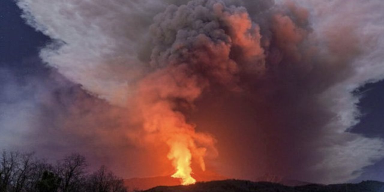 Meteoroloji'den Etna Yanardağı açıklaması: Kül bulutları ülkemizi etkilemez