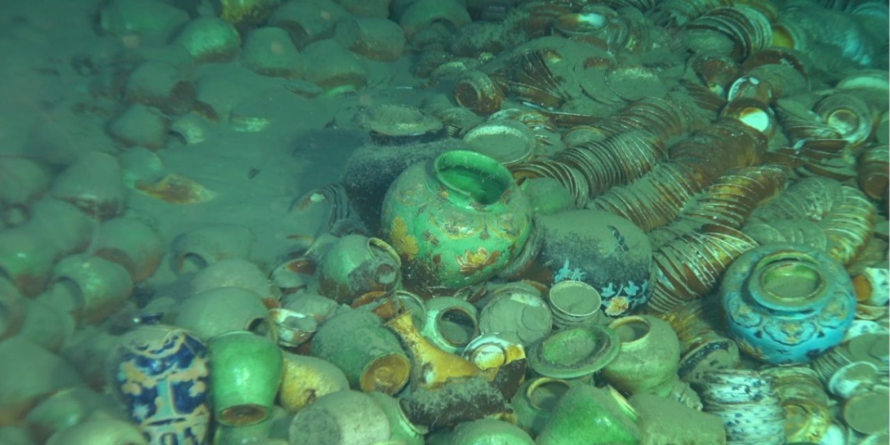 Güney Çin Denizi'nde 2 antik gemi enkazı keşfedildi: İpek Yolu'yla ilgili önemli ipuçları sağlanabilecek