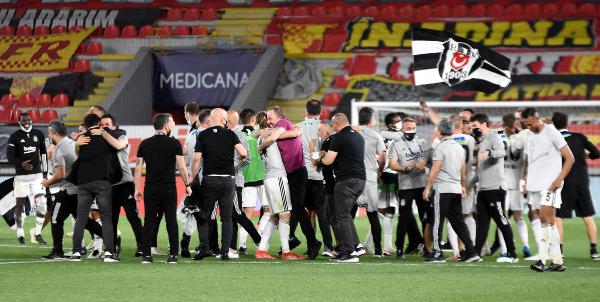 Süper Lig'in şampiyonu Beşiktaş oldu