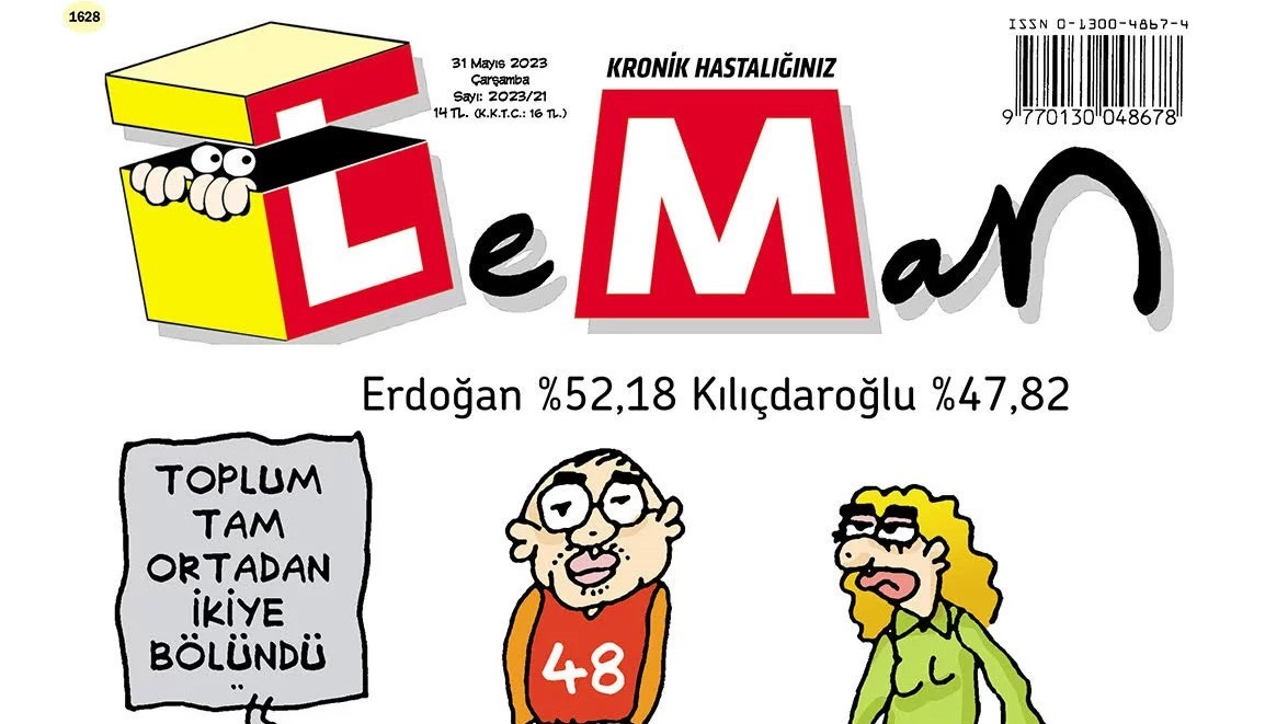 LeMan'dan seçim kapağı: 'Toplum tam ortadan ikiye bölündü'