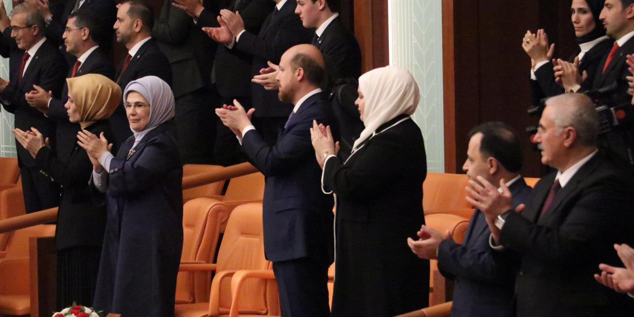 Berat Albayrak ve Burak Erdoğan yemin törenine katılmadı