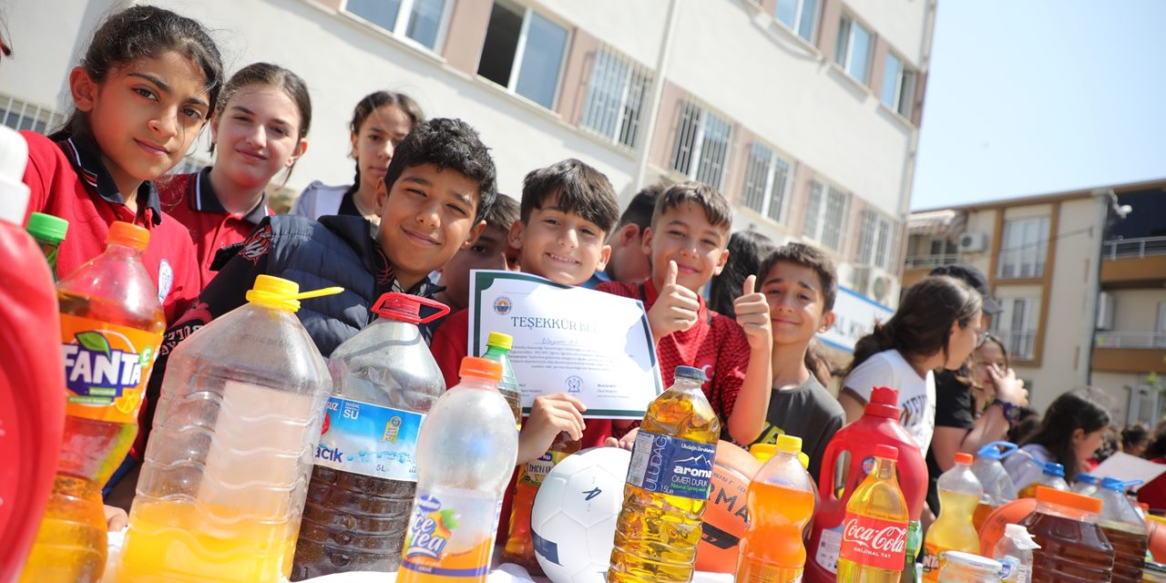 Ortaokul öğrencileri atık yağları biriktirip 200 ton suyu kurtardı