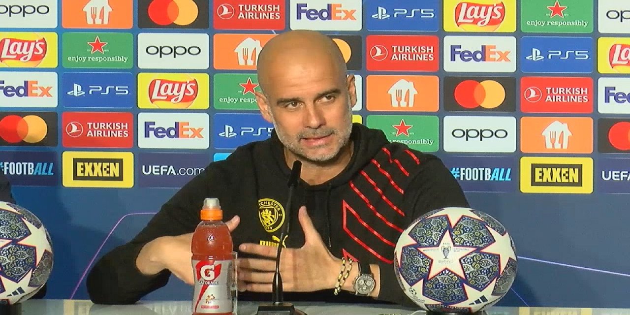 Pep Guardiola: Bizim için sezonu Şampiyonlar Ligi’ni kazanarak sonlandırmak çok önemli