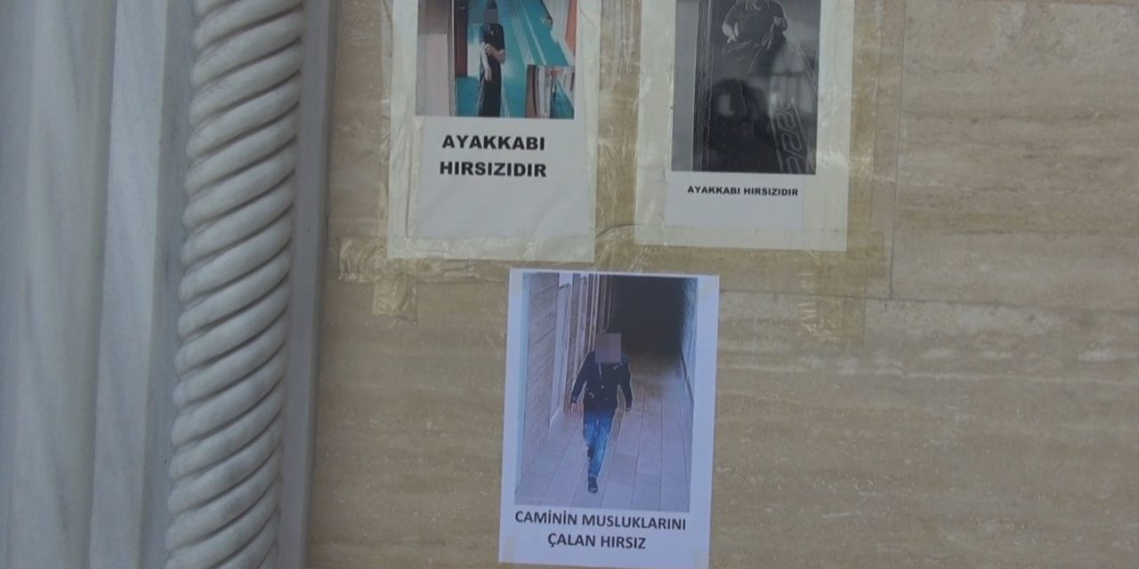 Camiden hırsızlığa 'ifşa'lı çözüm: Fotoğrafları duvarlara asıldı