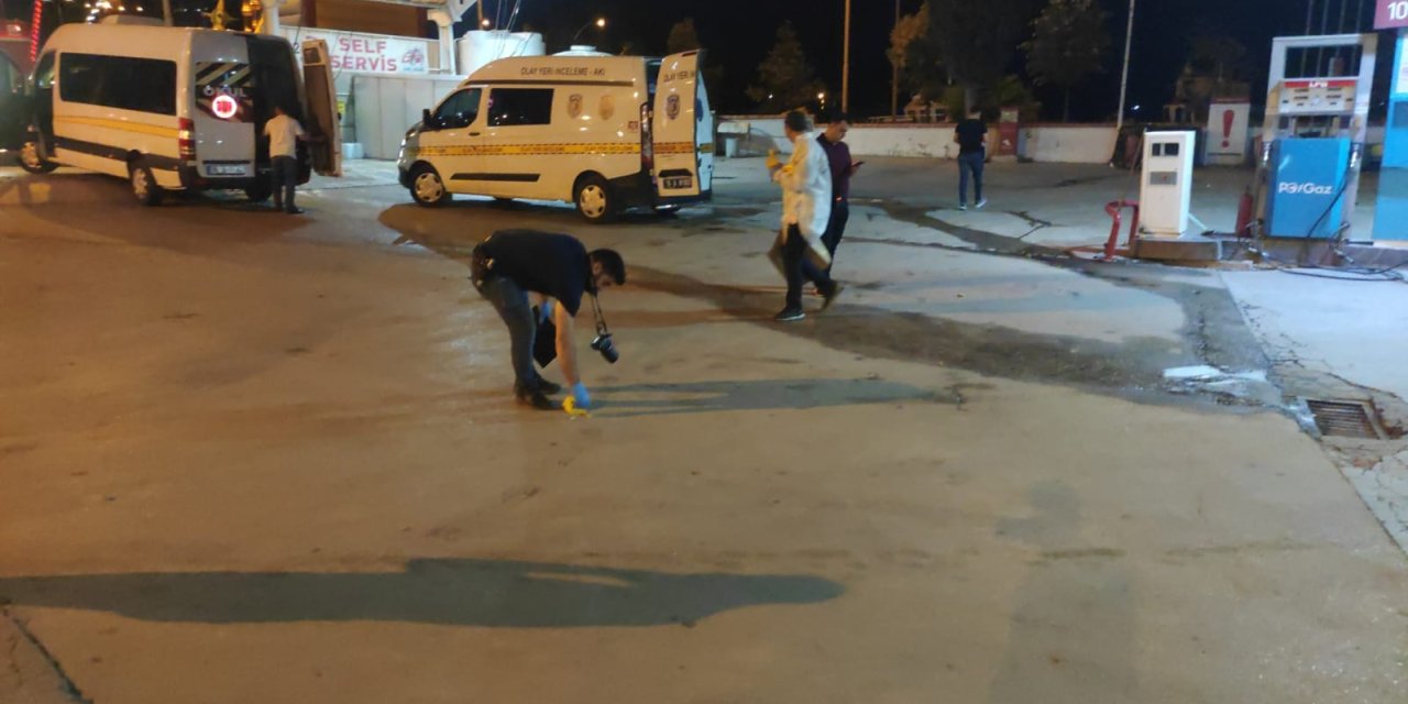 Bursa'da akaryakıt istasyonunda silahlı çatışma; iki yaralı