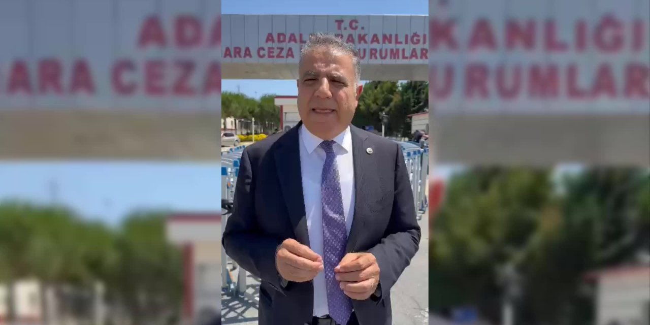 CHP Hatay Milletvekili Güzelmansur, Can Atalay'ı cezaevinde ziyaret etti