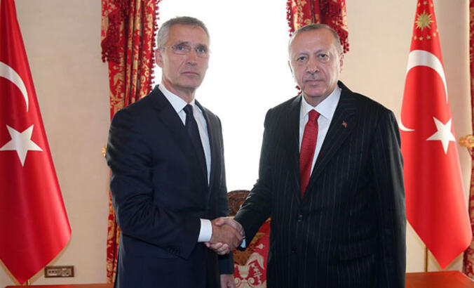 Erdoğan, NATO Genel Sekreteri Stoltenberg ile görüştü