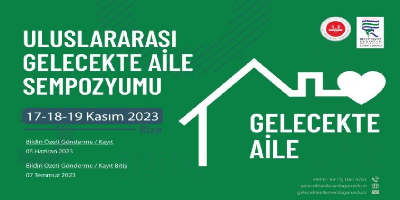 Diyanet ve Recep Tayyip Erdoğan Üniversitesi'nden ortak sempozyum: Gelecekte aile