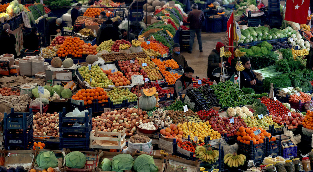 Gıda fiyatları dünyada yüzde 21 gerilerken, Türkiye'de yüzde 54 arttı