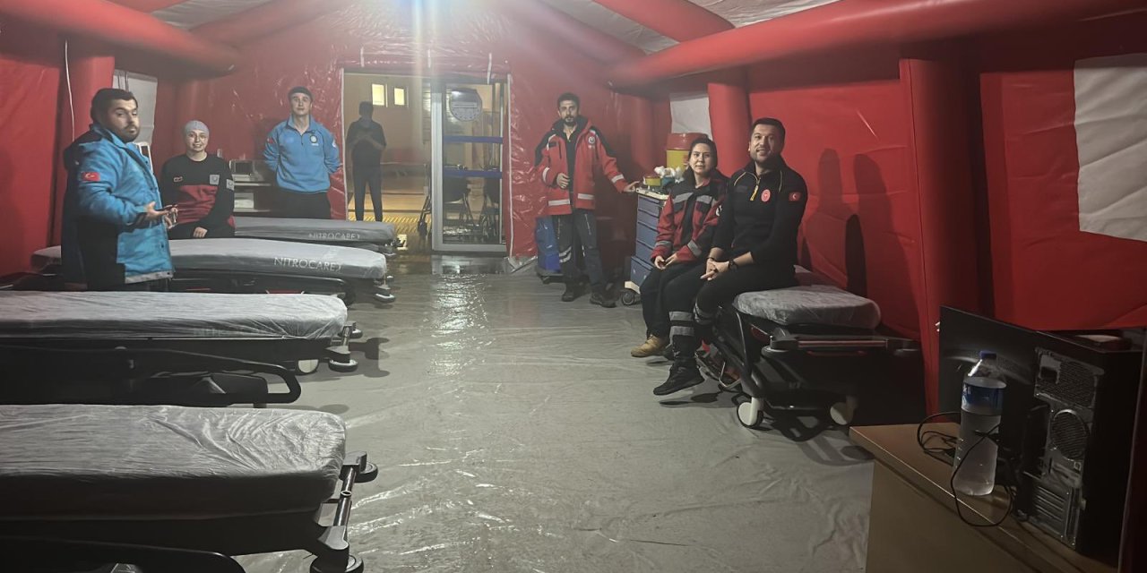 Zonguldak'ta Gökçebey ve Devrek Devlet hastanelerinde su baskını
